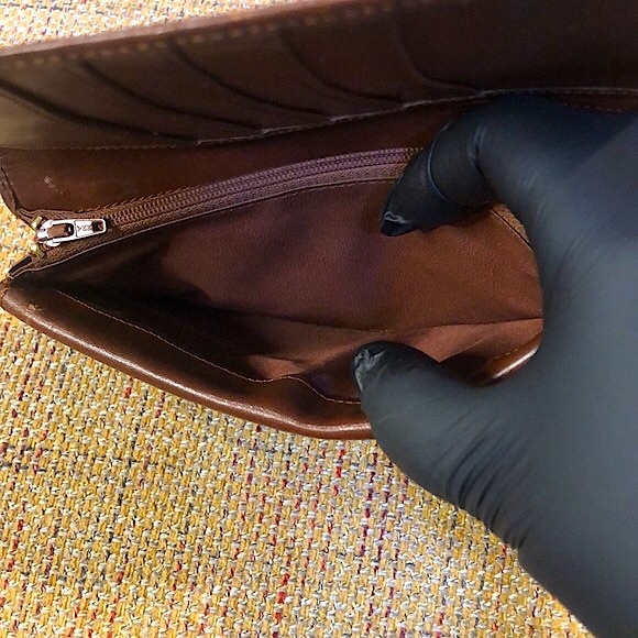 RALPH LAUREN Brown Green Tartan Plaid Multi Billfold Coin Long Bifold Wallet - Picture 9 of 17